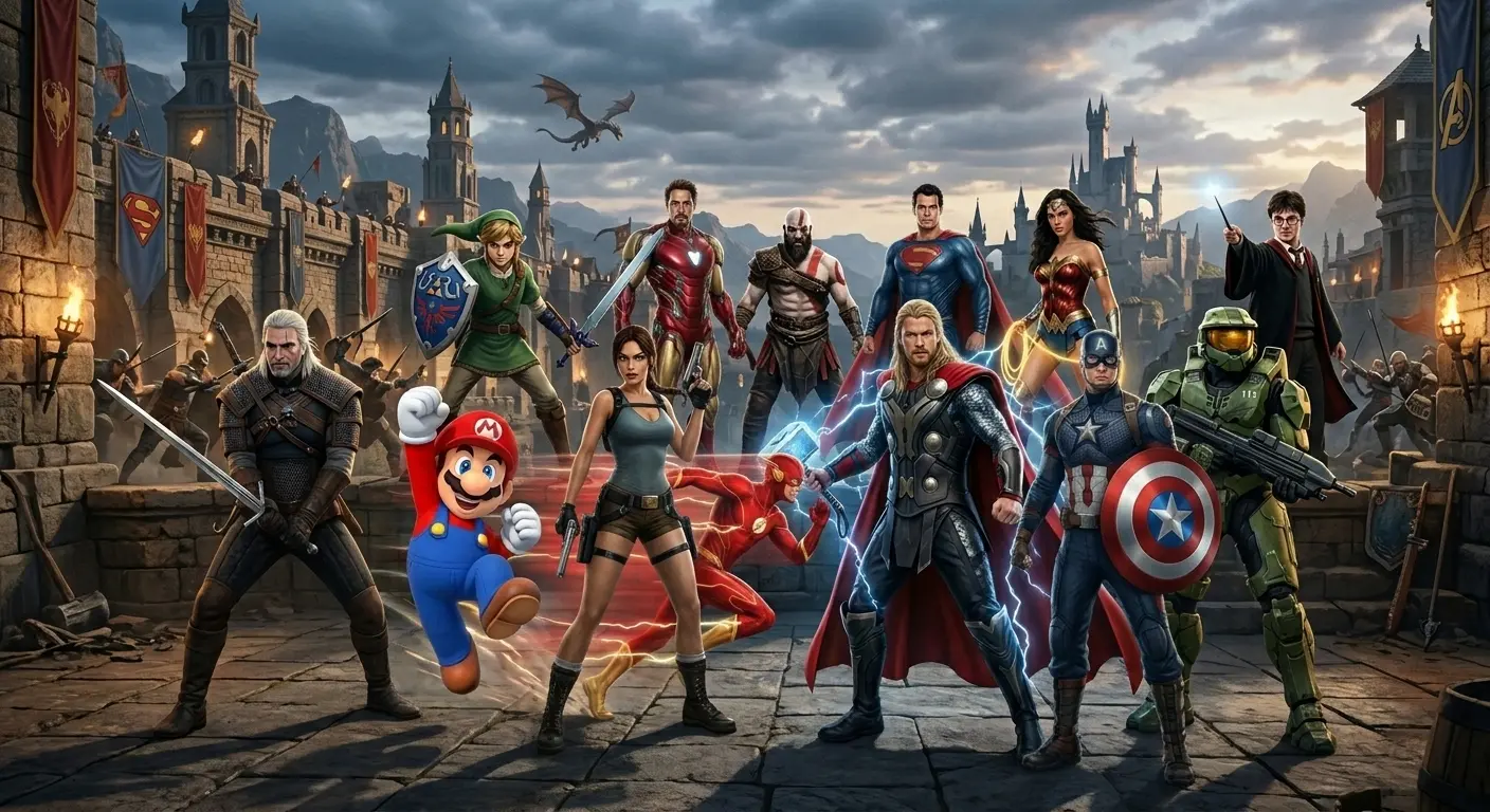 Universos de filmes, séries e jogos ganham força e aproximam diferentes comunidades de fãs