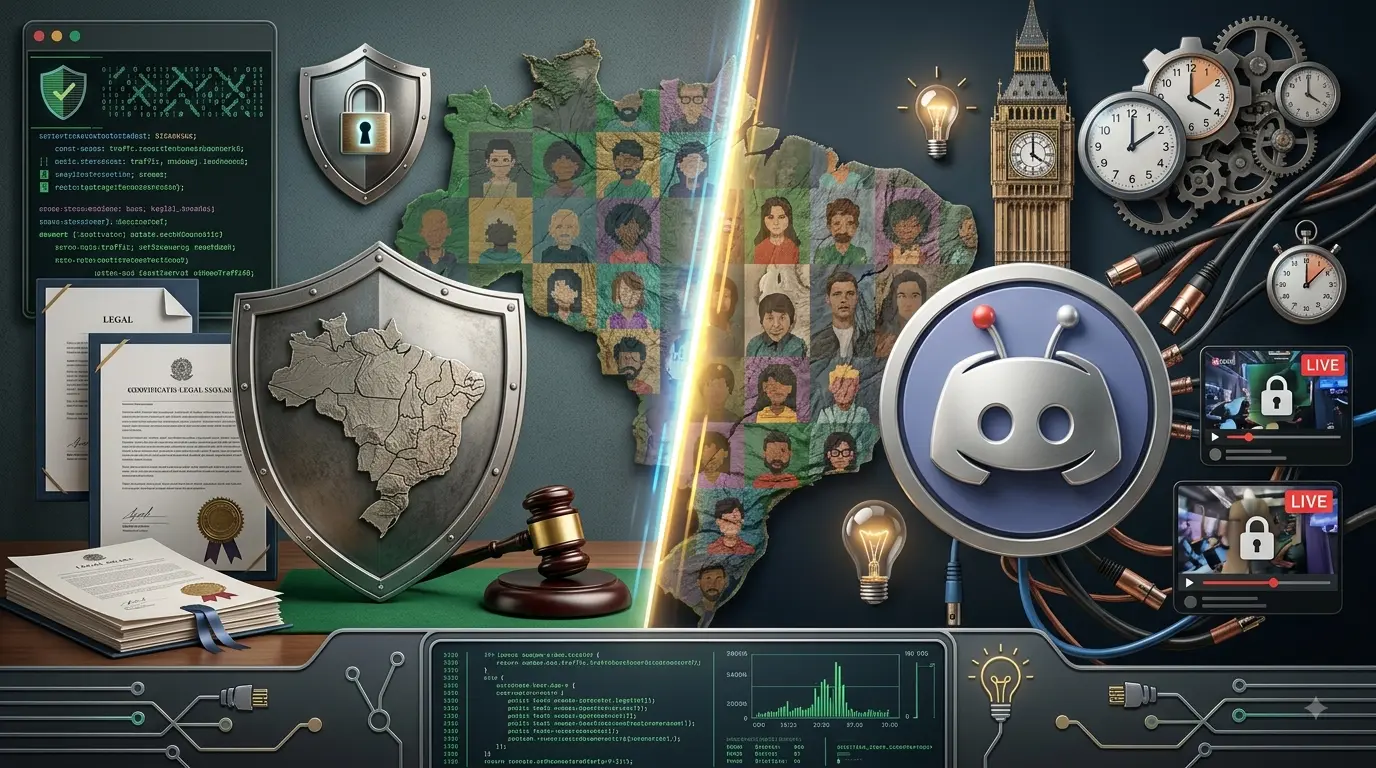 Tensão nas redes: Discord contesta suspensão de lives no Brasil e alega inviabilidade técnica
