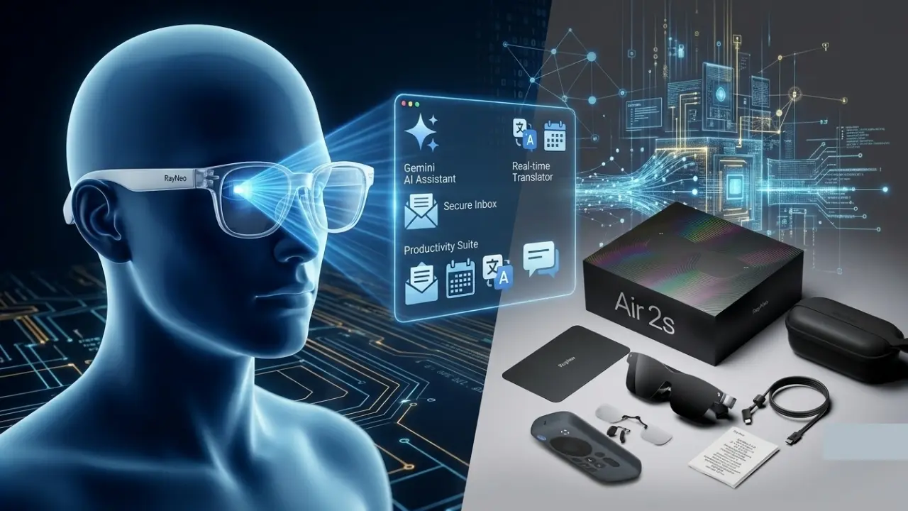 Nova geração de óculos inteligentes traz tela invisível para quem está ao redor e assistente de IA